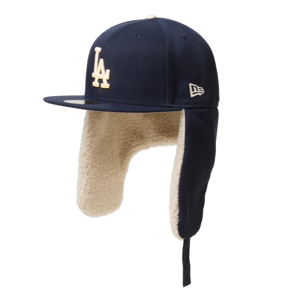 ニューエラ（NEW ERA）（メンズ、レディース）キャップ 59FIFTY Dog Ear ドッグイヤー ロサンゼルス・ドジャース ナイトシフトネイビー 14668177
