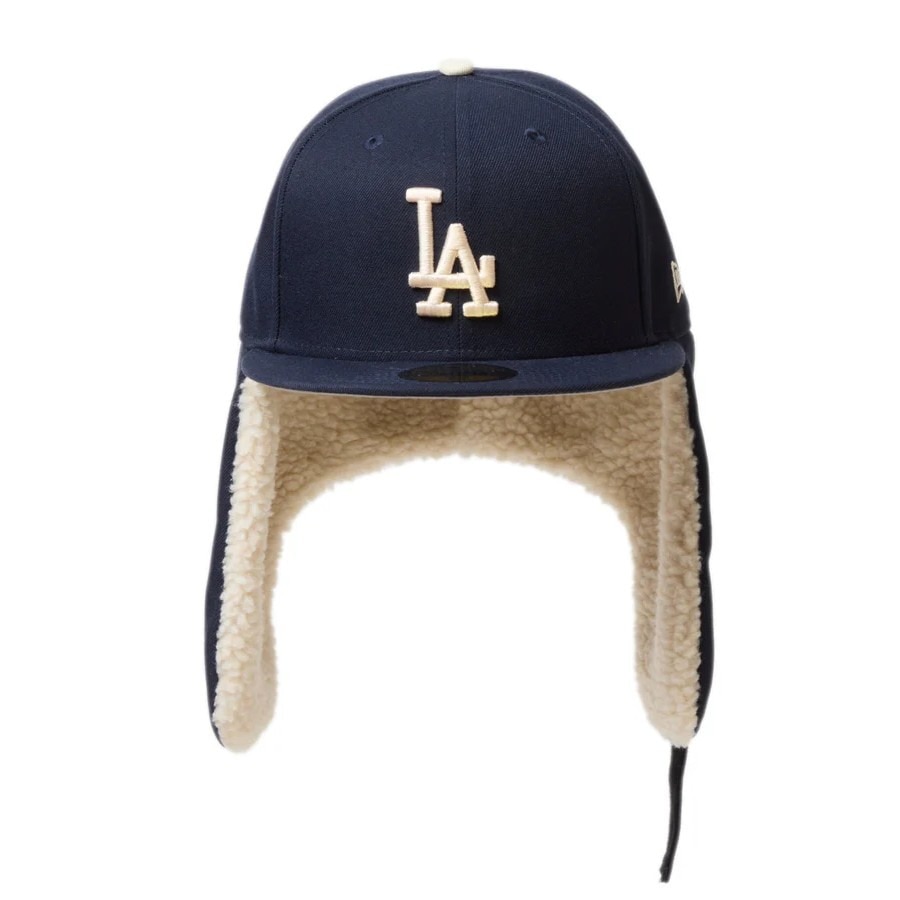 ニューエラ（NEW ERA）（メンズ、レディース）キャップ 59FIFTY Dog Ear ドッグイヤー ロサンゼルス・ドジャース ナイトシフトネイビー 14668177