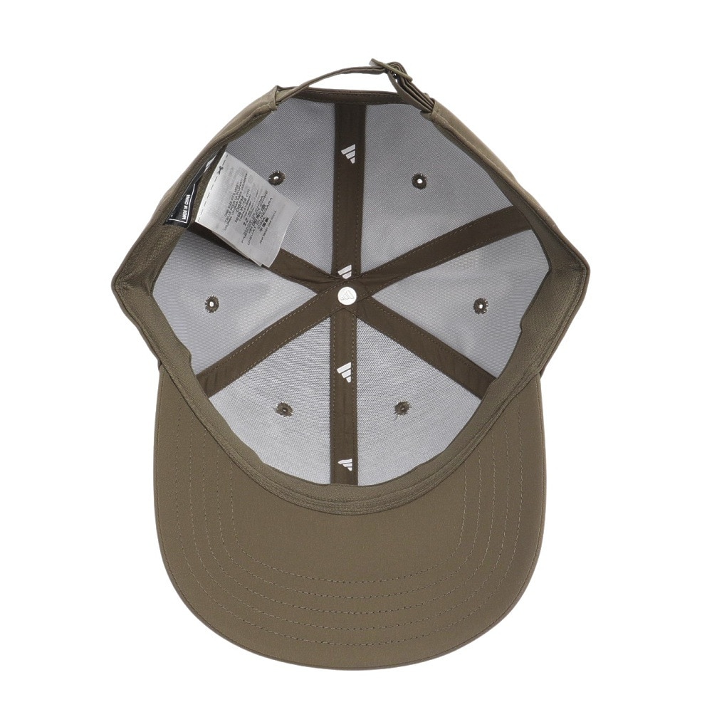 アディダス（adidas）（メンズ、レディース）キャップ 軽量 ベースボールキャップ カーキ KTM49-JF8485 スポーツキャップ