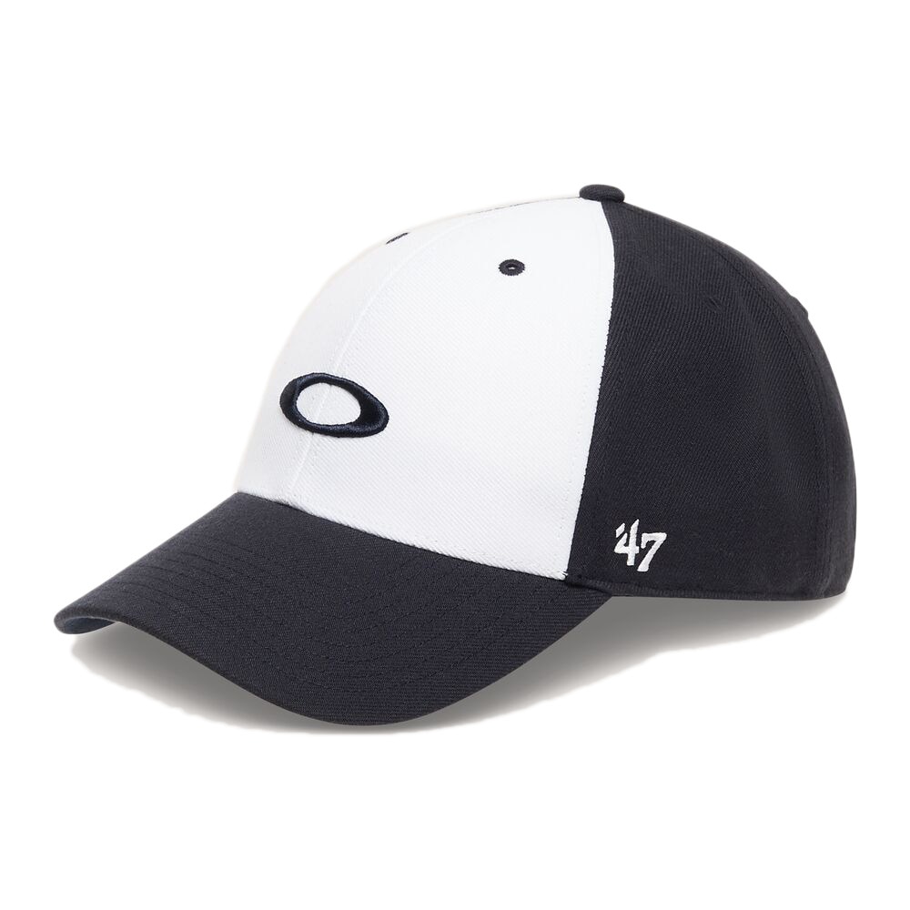 オークリー（OAKLEY）（メンズ、レディース）帽子 キャップ 47 OAKLEY MVP CAP ネイビー×ホワイト FOS901947-6EX ロゴ コラボ サイズ調整可