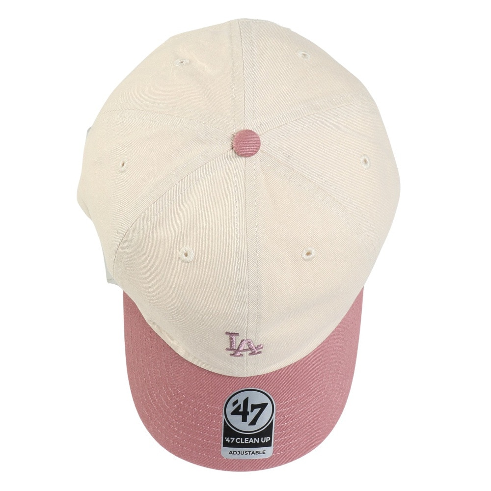 フォーティーセブン（47）（メンズ）キャップ 47 クリーンナップ ロサンゼルス・ドジャース 2-Tone Base Runner ナチュラル×マーヴ 14858280