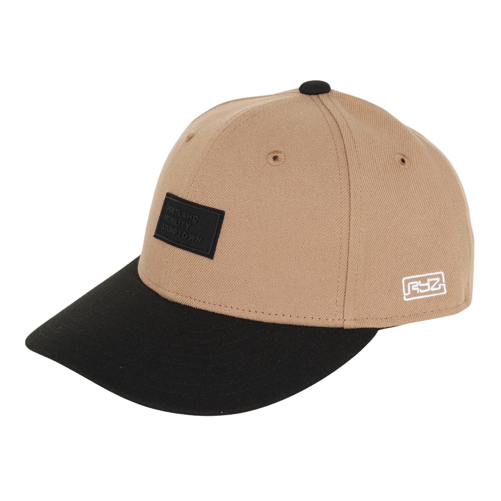 ライズ（RYZ）（メンズ）キャップ ボックスワッペン LP キャップ ベージュ 56-60cm RZ20ST25FW0017 BEG スポーツキャップ