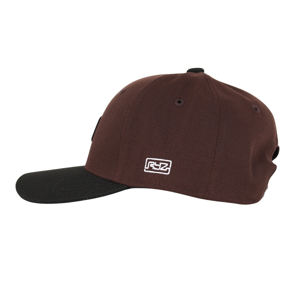 ライズ（RYZ）（メンズ）キャップ ボックスワッペン LP キャップ ブラウン 56-60cm RZ20ST25FW0017 BRN スポーツキャップ