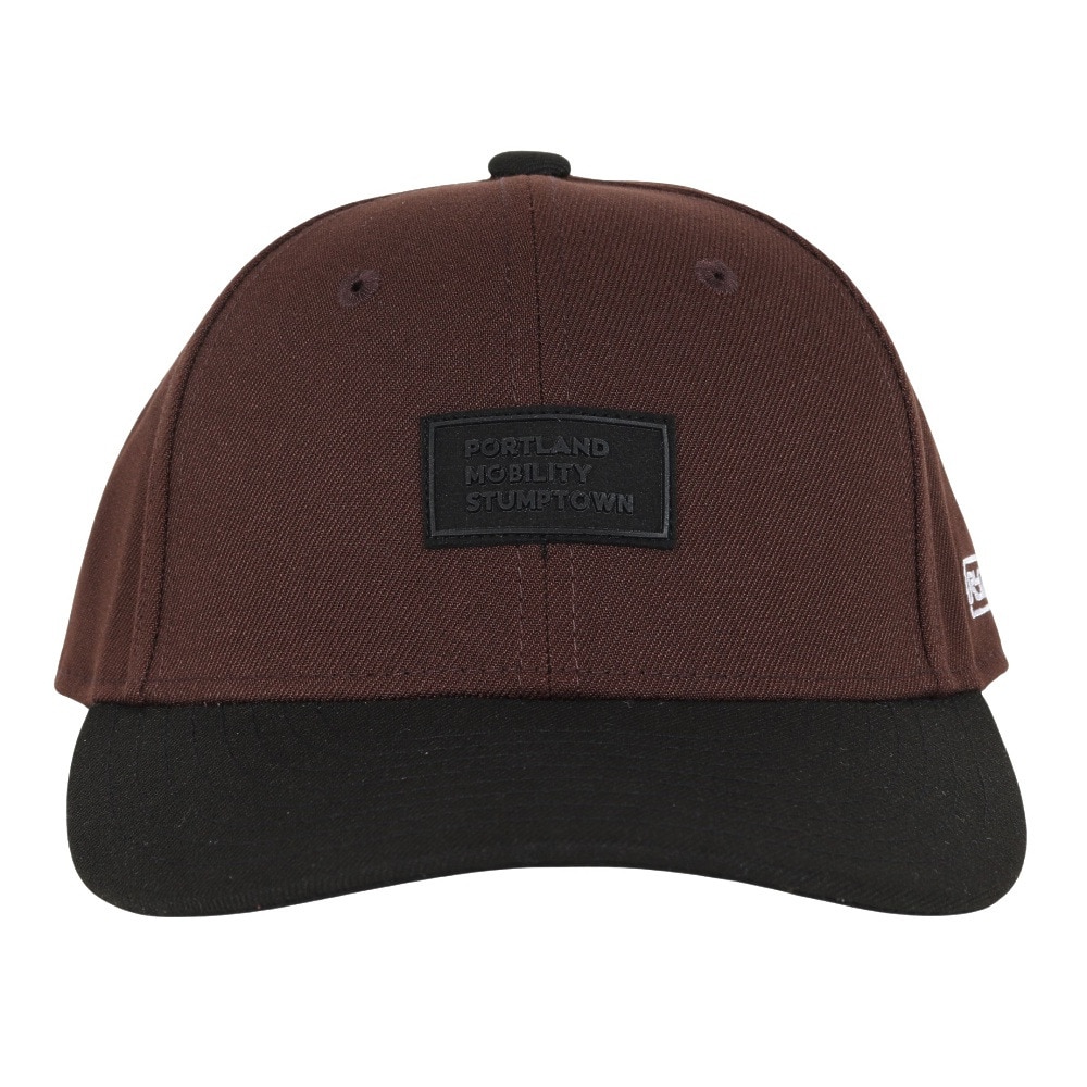 ライズ（RYZ）（メンズ）キャップ ボックスワッペン LP キャップ ブラウン 56-60cm RZ20ST25FW0017 BRN スポーツキャップ