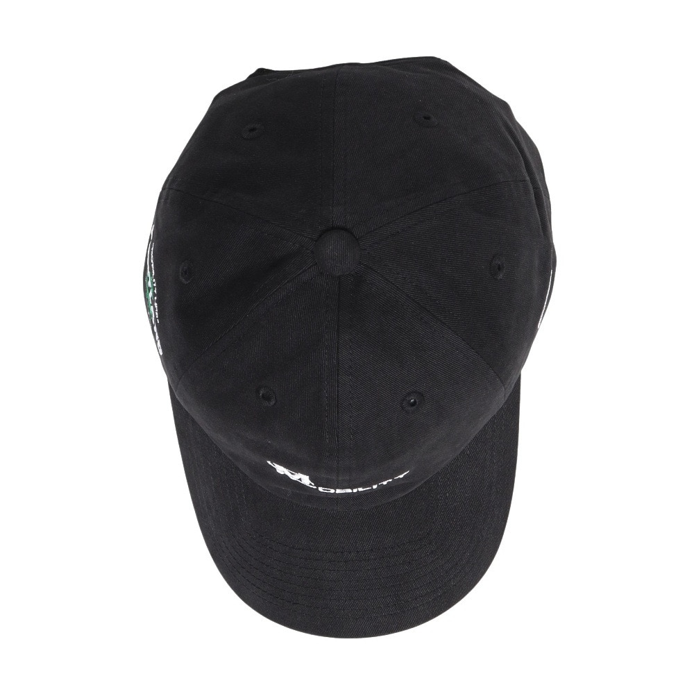 ライズ（RYZ）（メンズ）キャップ 刺繍デザインキャップ 黒 56-60cm RZ20ST25FW0019 BLK スポーツキャップ