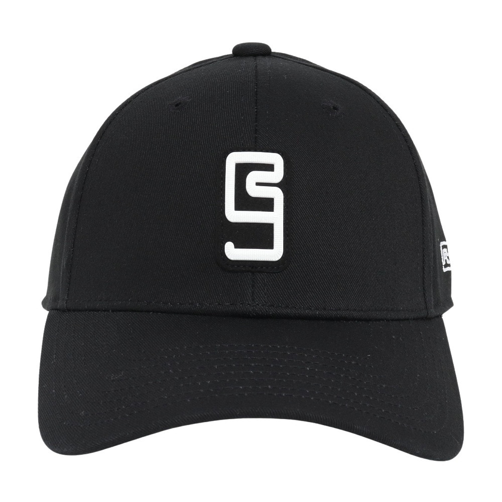 ライズ（RYZ）（メンズ）キャップ ワッペンキャップ 黒 56-60cm RZ20ST25FW0020 BLK スポーツキャップ