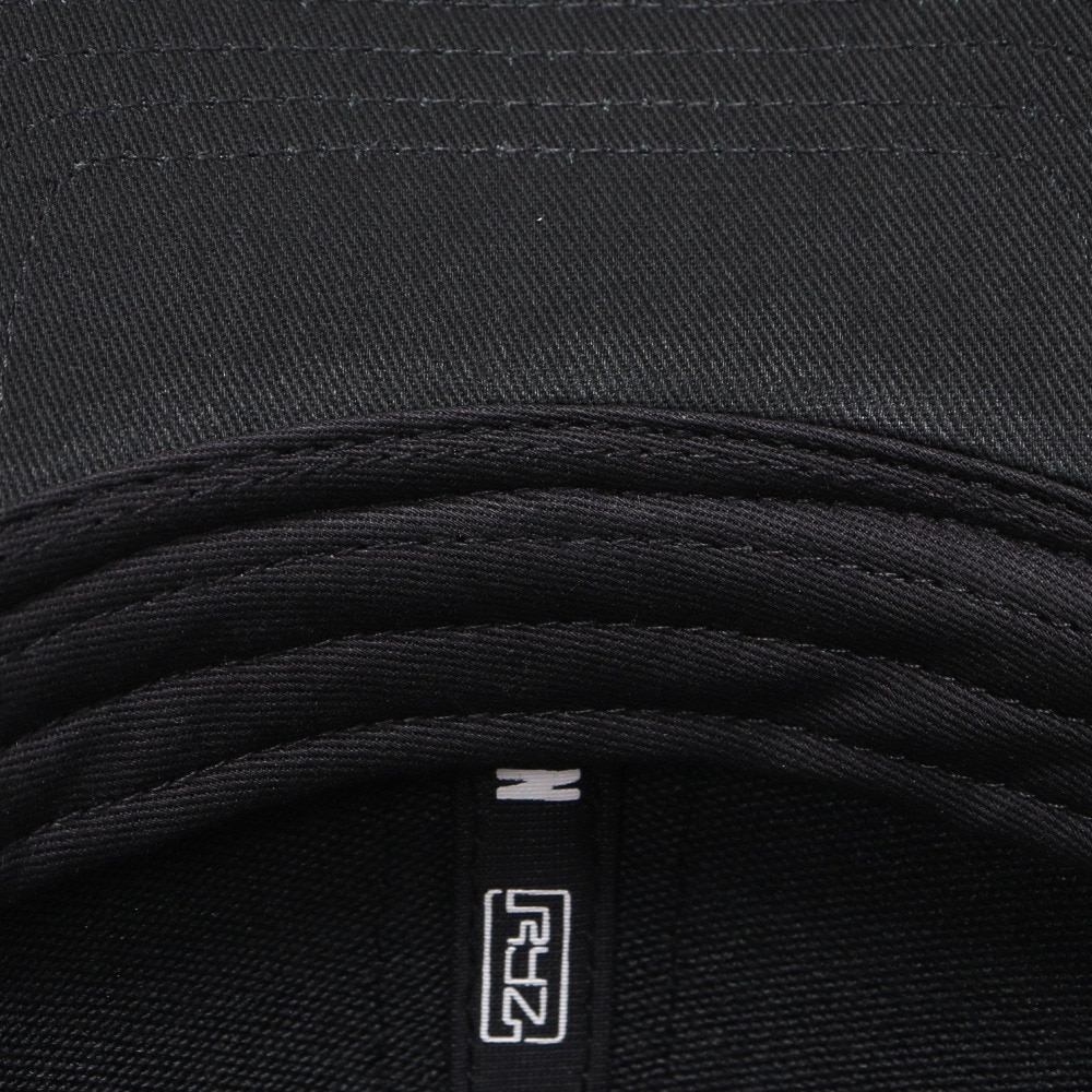 ライズ（RYZ）（メンズ）キャップ ワッペンキャップ 黒 56-60cm RZ20ST25FW0020 BLK スポーツキャップ