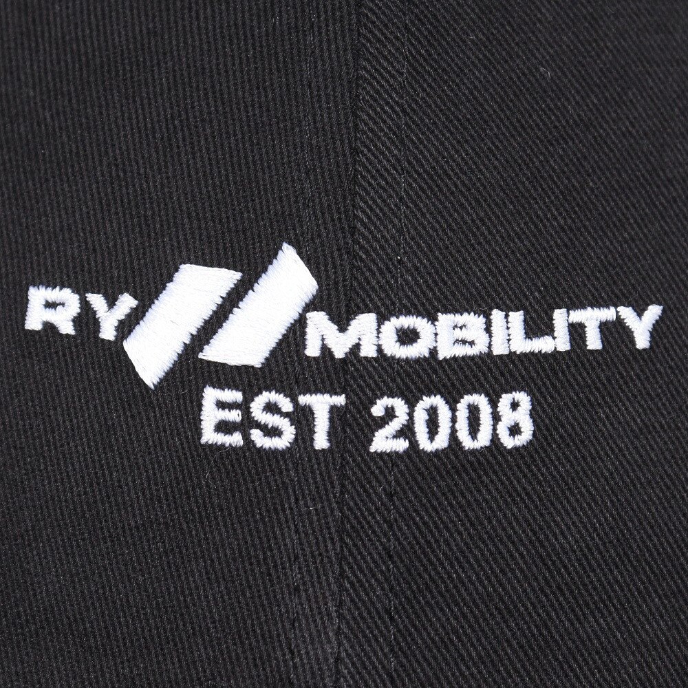 ライズ（RYZ）（メンズ）キャップ デザインワッペン ベースボール キャップ 黒 56-60cm RZ20ST25FW0021 BLK スポーツキャップ