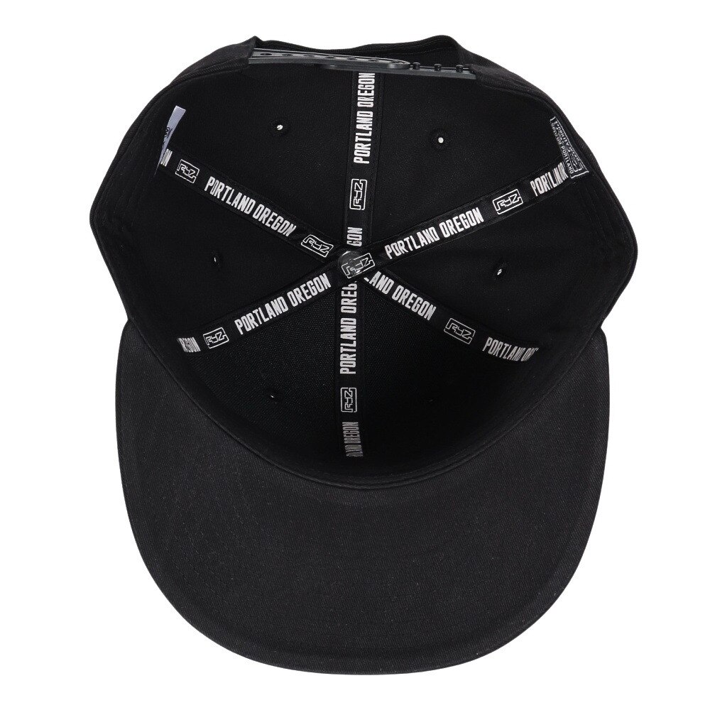 ライズ（RYZ）（メンズ）キャップ デザインワッペン ベースボール キャップ 黒 56-60cm RZ20ST25FW0021 BLK スポーツキャップ