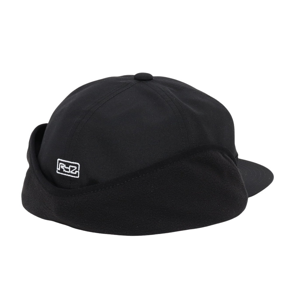 ライズ（RYZ）（メンズ）キャップ イヤーカバー ベースボール キャップ 黒 61cm RZ20ST25FW0025 BLK イヤーカバー付き スポーツキャップ 防寒