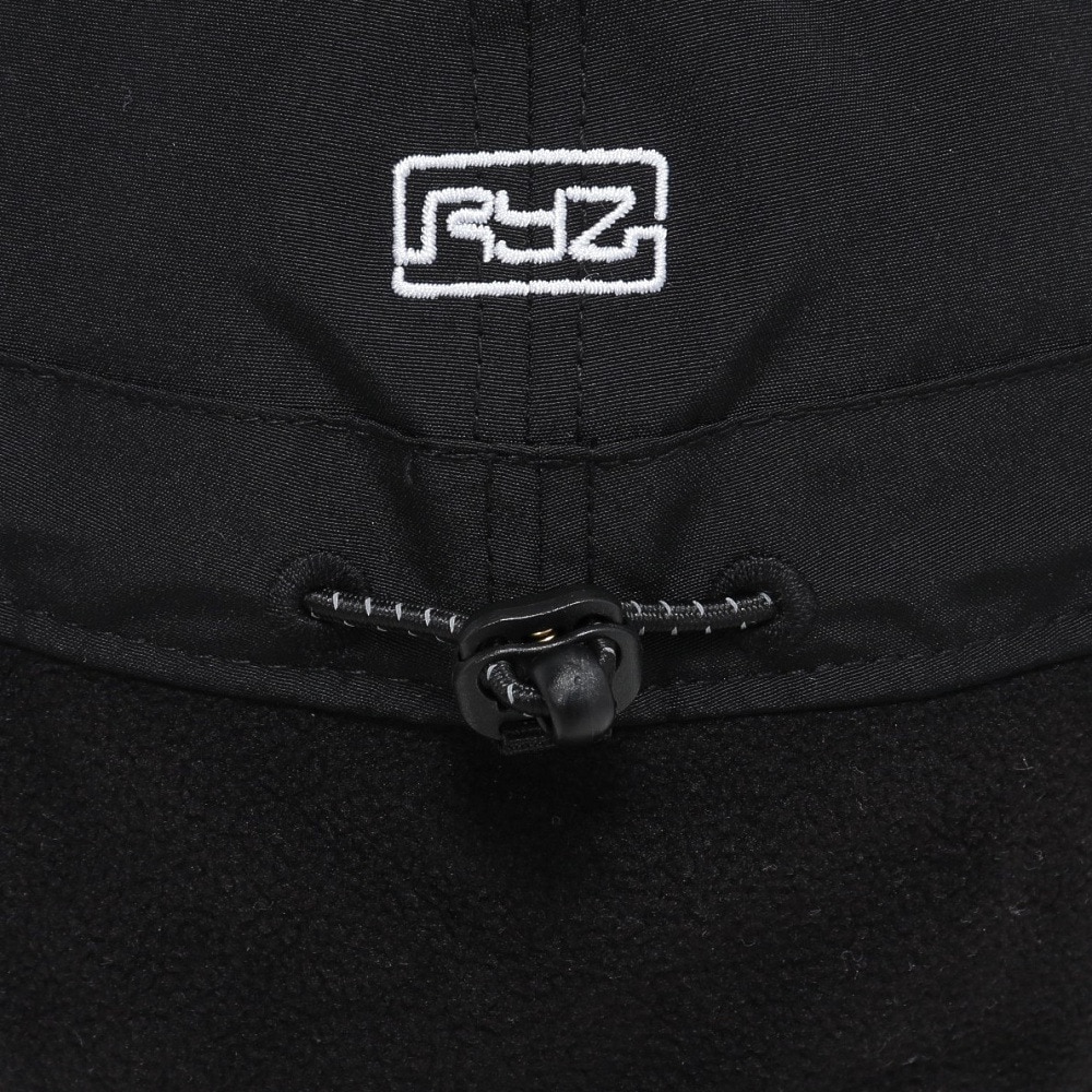ライズ（RYZ）（メンズ）キャップ イヤーカバー ベースボール キャップ 黒 61cm RZ20ST25FW0025 BLK イヤーカバー付き スポーツキャップ 防寒
