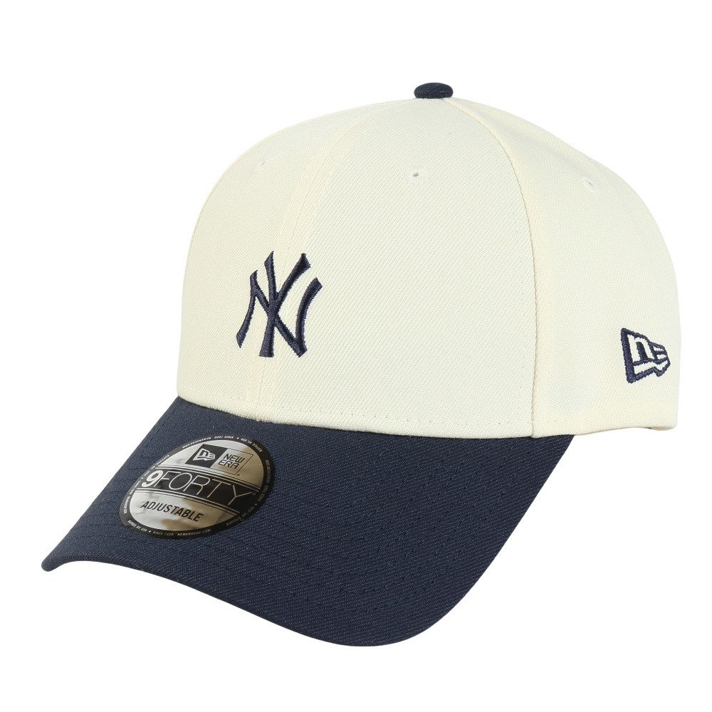 NEWERA N°21 9FORTY ベージュ キャップ ニューエラ（NEW ERA）（メンズ、レディース）キャップ 9FORTY MLB