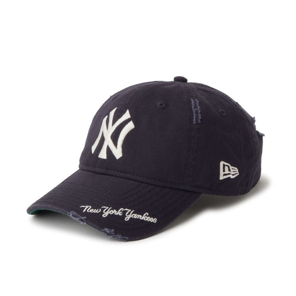 NEW ERA 9TWENTY ニューヨークヤンキース レザーキャップ ニューエラ（NEW ERA）（メンズ、レディース）キャップ 9TWENTY MLB