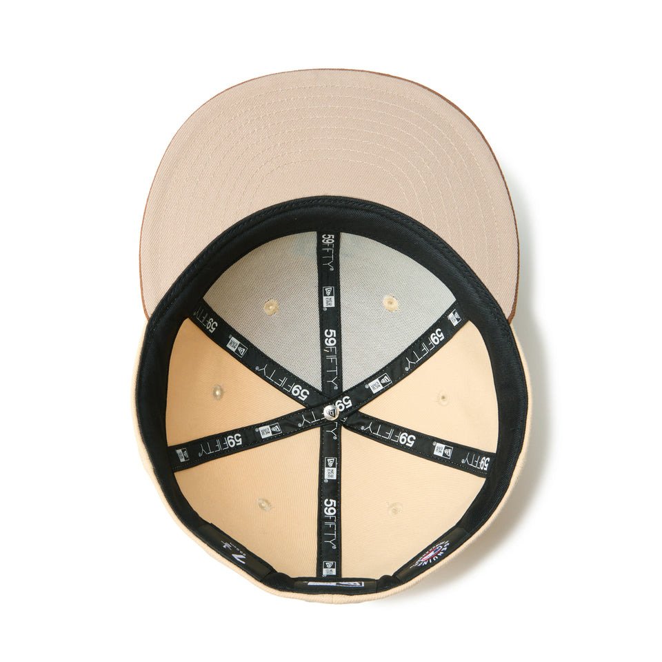 ニューエラ（NEW ERA）（メンズ、レディース）キャップ 59FIFTY Mocha