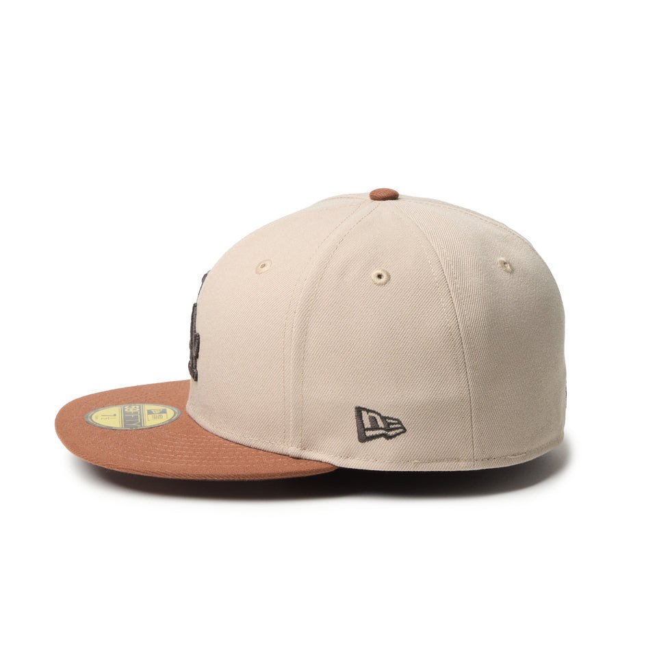 ニューエラ（NEW ERA）（メンズ、レディース）キャップ 59FIFTY Mocha