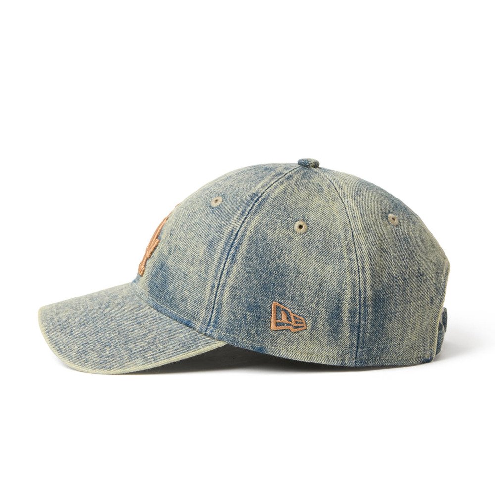 日本未販売 ドジャース 刺子デニム風 キャップ 9TWENTY NEW ERA ニューエラ（NEW ERA）（メンズ、レディース）キャップ 9TWENTY Over