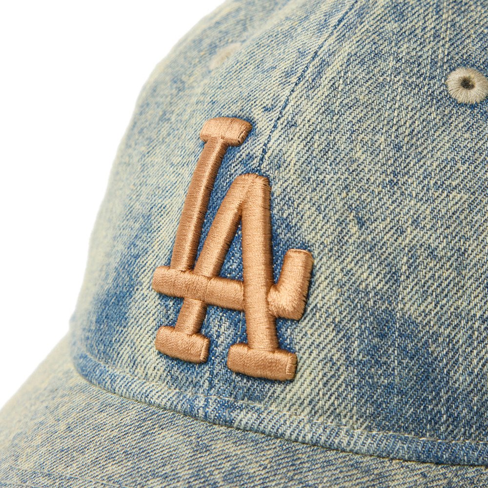 日本未販売 ドジャース 刺子デニム風 キャップ 9TWENTY NEW ERA ニューエラ（NEW ERA）（メンズ、レディース）キャップ 9TWENTY Over
