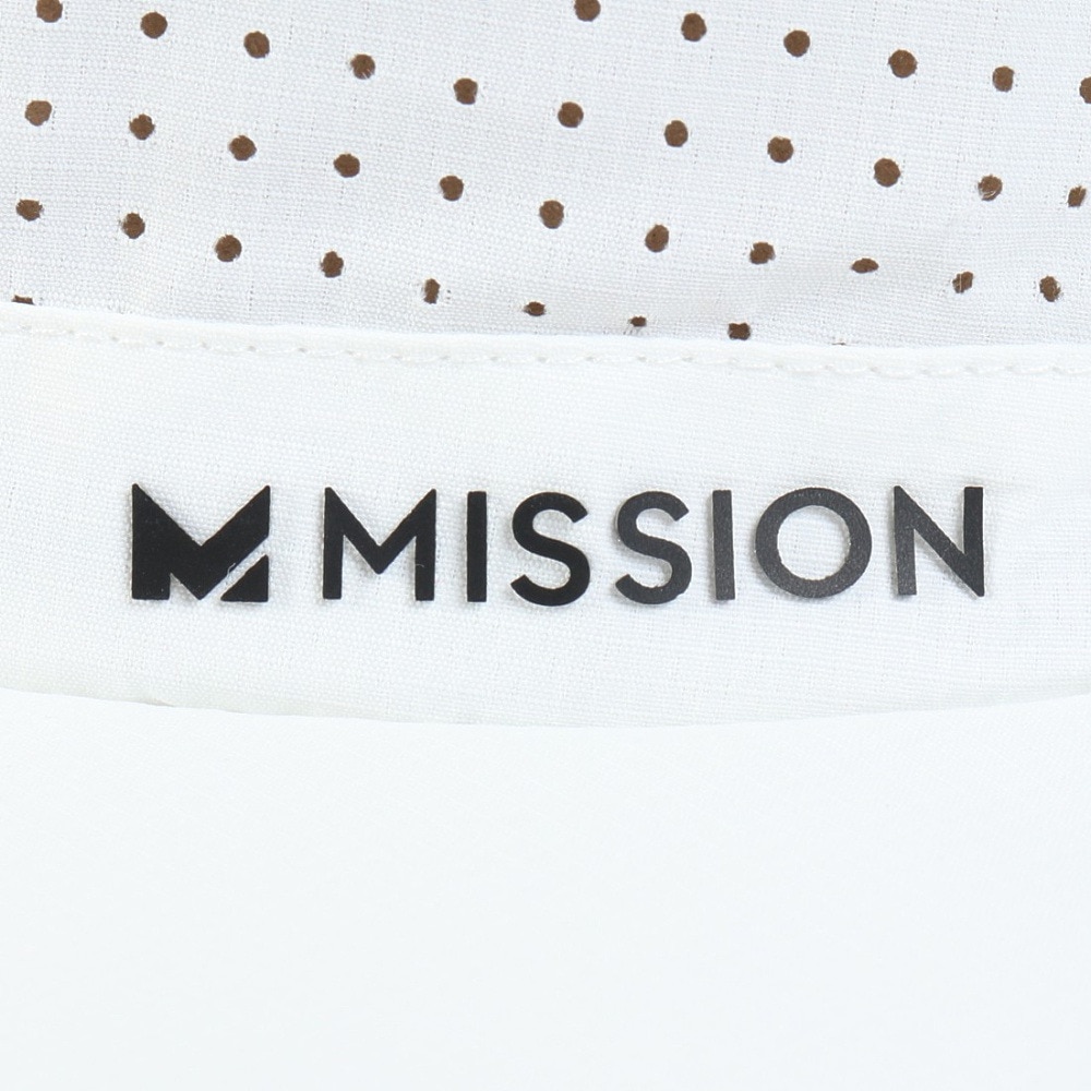 ミッション（MISSION）（メンズ、レディース）クーリングブーニーハット ホワイト 111179MIS