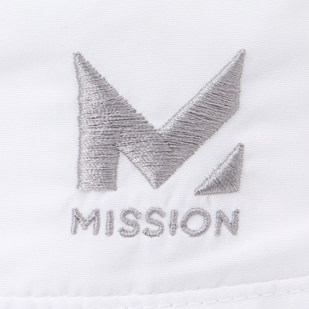 ミッション（MISSION）（メンズ、レディース）クーリングバケットハット ホワイト 111403JP