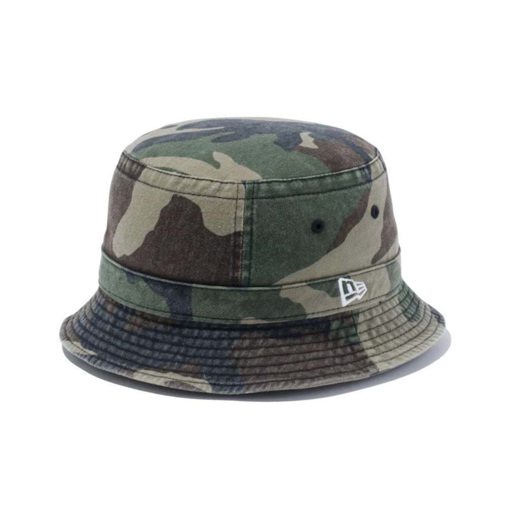 ニューエラ（NEW ERA）（メンズ）バケット02 ウォッシュドコットン ウッドランドカモ 11135995