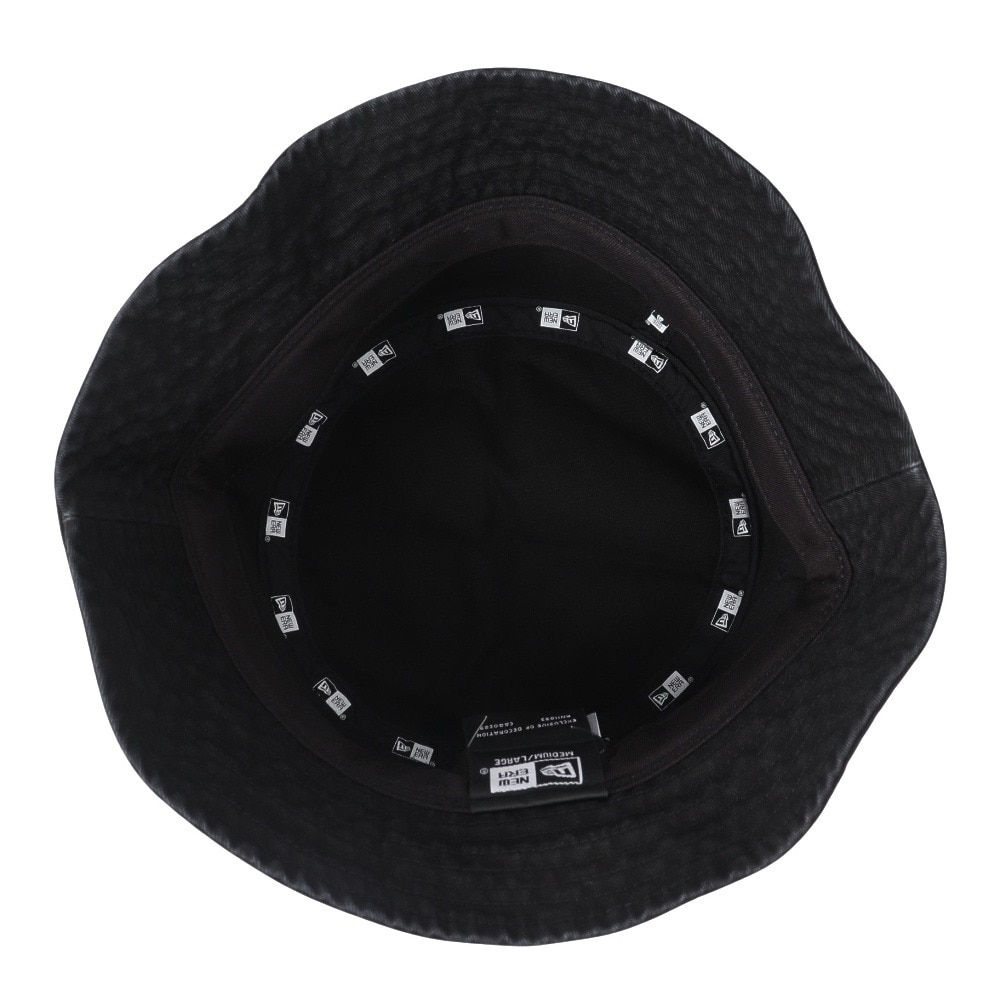 ニューエラ（NEW ERA）（メンズ）バケット02 ウォッシュドコットン ブラック 11135999
