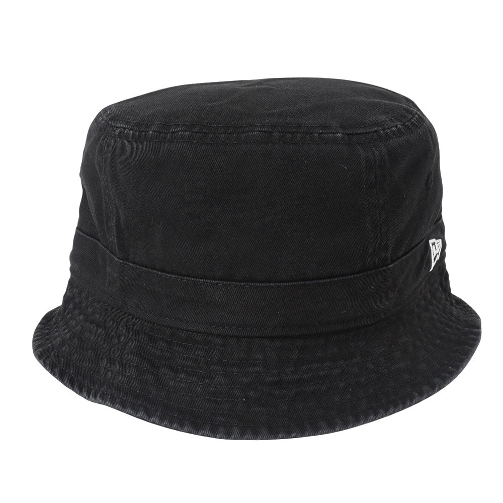 ニューエラ（NEW ERA）（メンズ）バケット02 ウォッシュドコットン ブラック 11135999