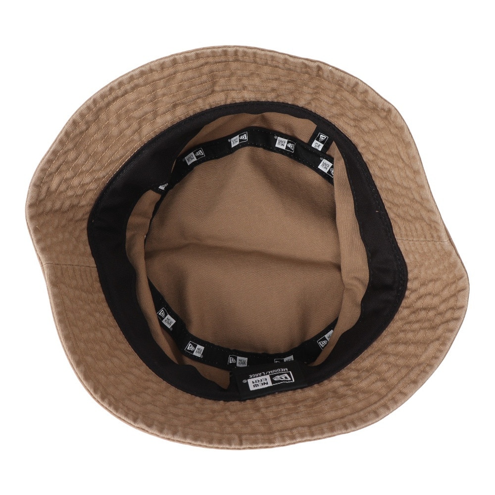 ニューエラ（NEW ERA）（メンズ）バケット02 ウォッシュドコットン カーキ 11433948