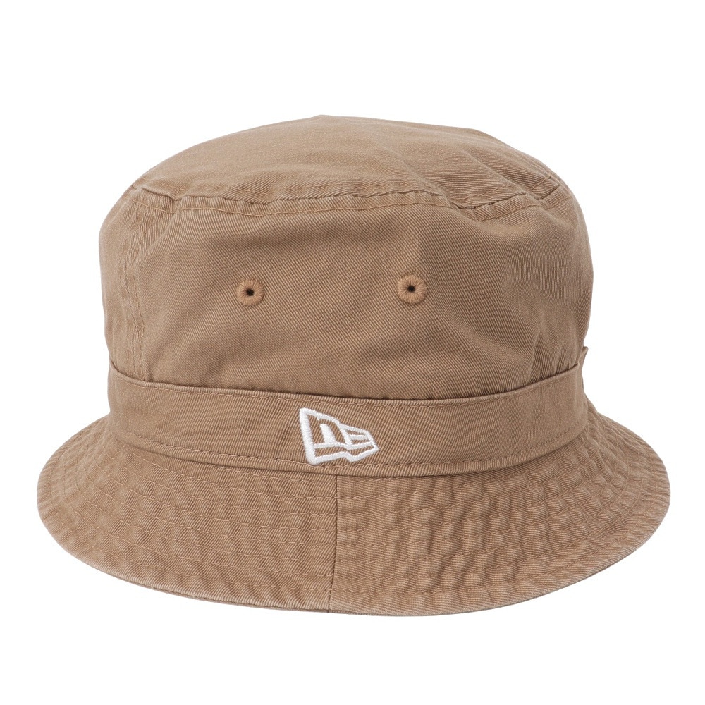 ニューエラ（NEW ERA）（メンズ）バケット02 ウォッシュドコットン カーキ 11433948
