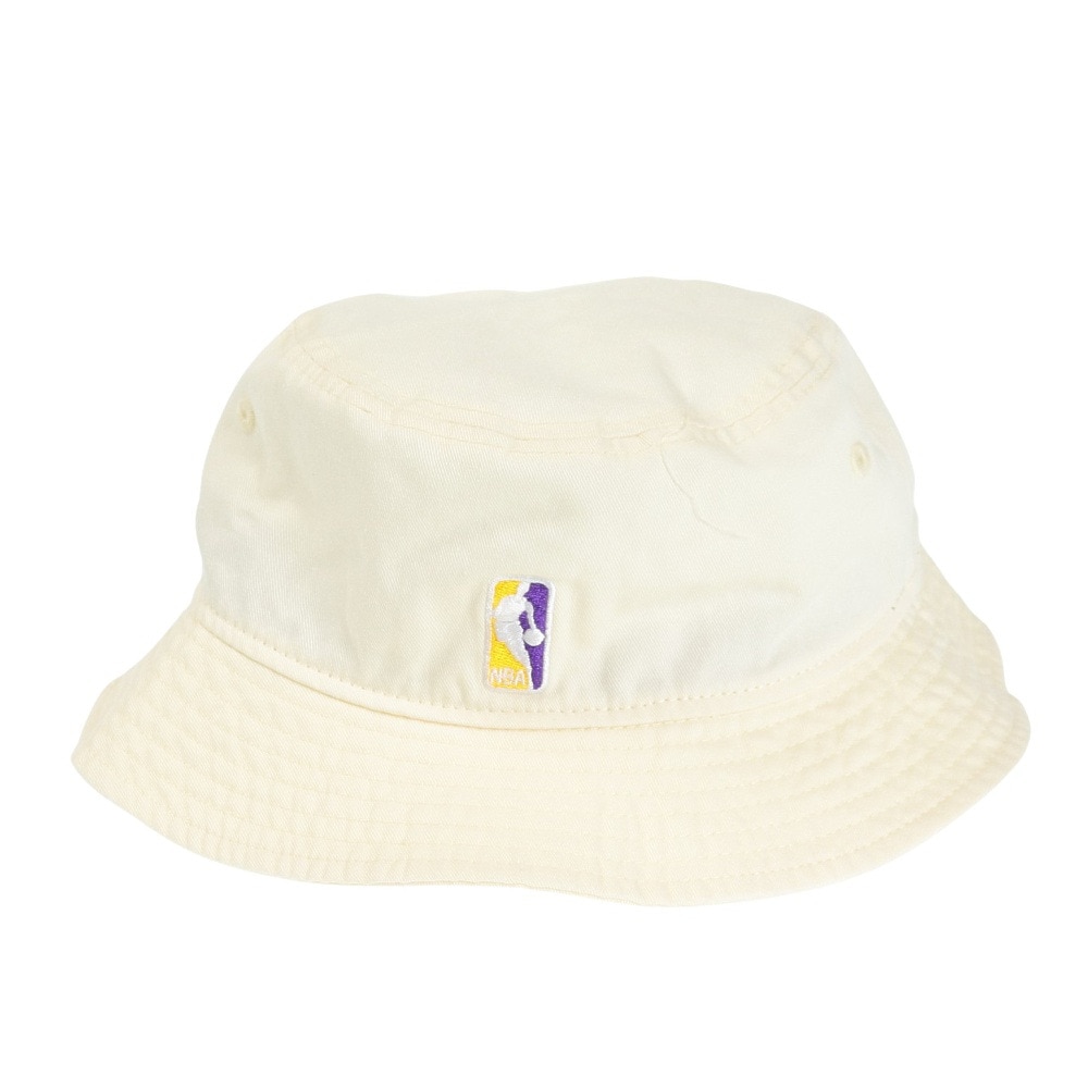 ニューエラ（NEW ERA）（メンズ、レディース）帽子 バケットハット01 NBA Bucket Hat ロサンゼルス・レイカーズ 13515813