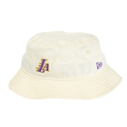 ニューエラ（NEW ERA）（メンズ、レディース）帽子 バケットハット01 NBA Bucket Hat ロサンゼルス・レイカーズ 13515813