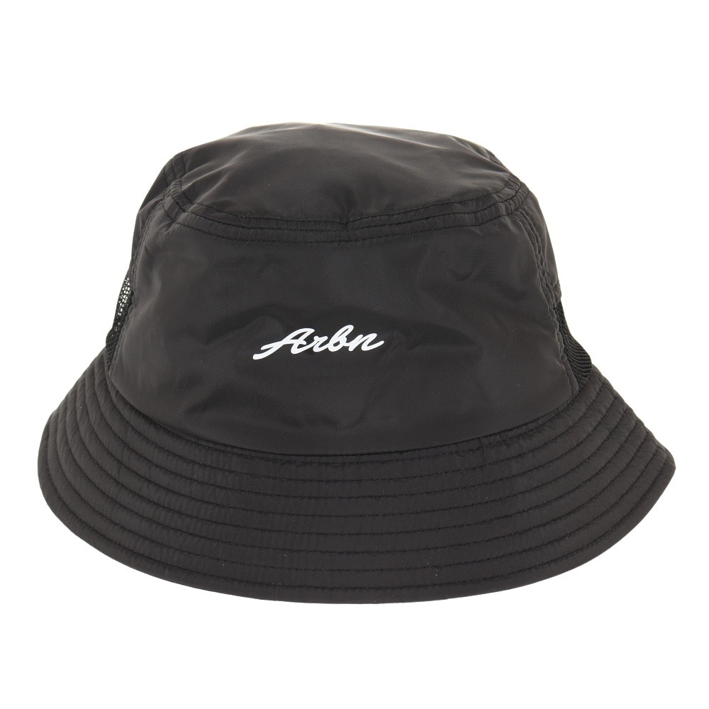 エアボーン（ARBN）（メンズ、レディース）ウォーターリペラント バケットハット AB2023SS-HAT001-BLK