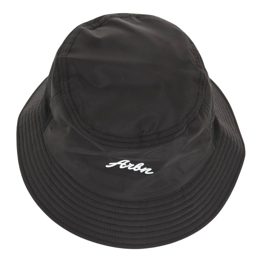 エアボーン（ARBN）（メンズ、レディース）ウォーターリペラント バケットハット AB2023SS-HAT001-BLK