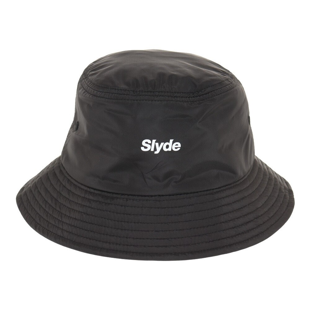 スライド（SLYDE）（メンズ、レディース）ウォーターリペラント バケットハット SL2023SS-HAT001-BLK