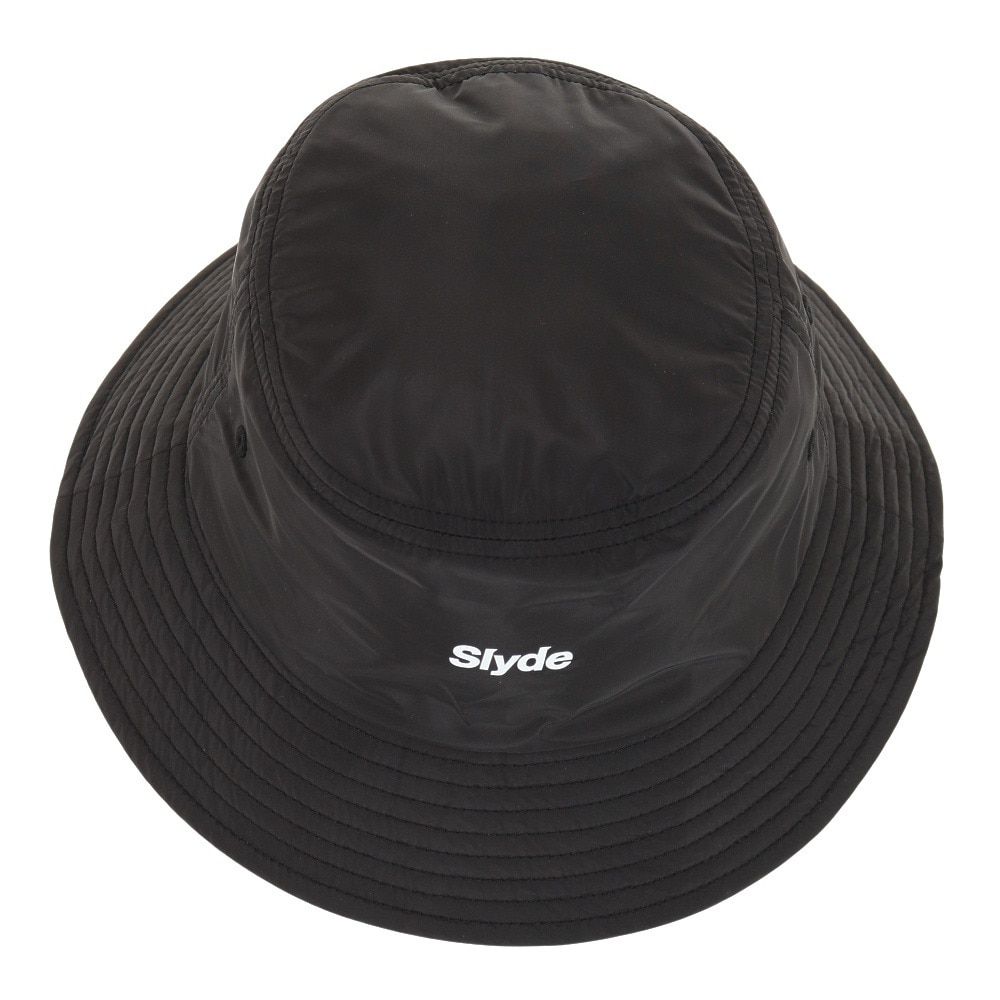 スライド（SLYDE）（メンズ、レディース）ウォーターリペラント バケットハット SL2023SS-HAT001-BLK