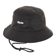 スライド（SLYDE）（メンズ、レディース）ウォーターリペラント バケットハット SL2023SS-HAT001-BLK