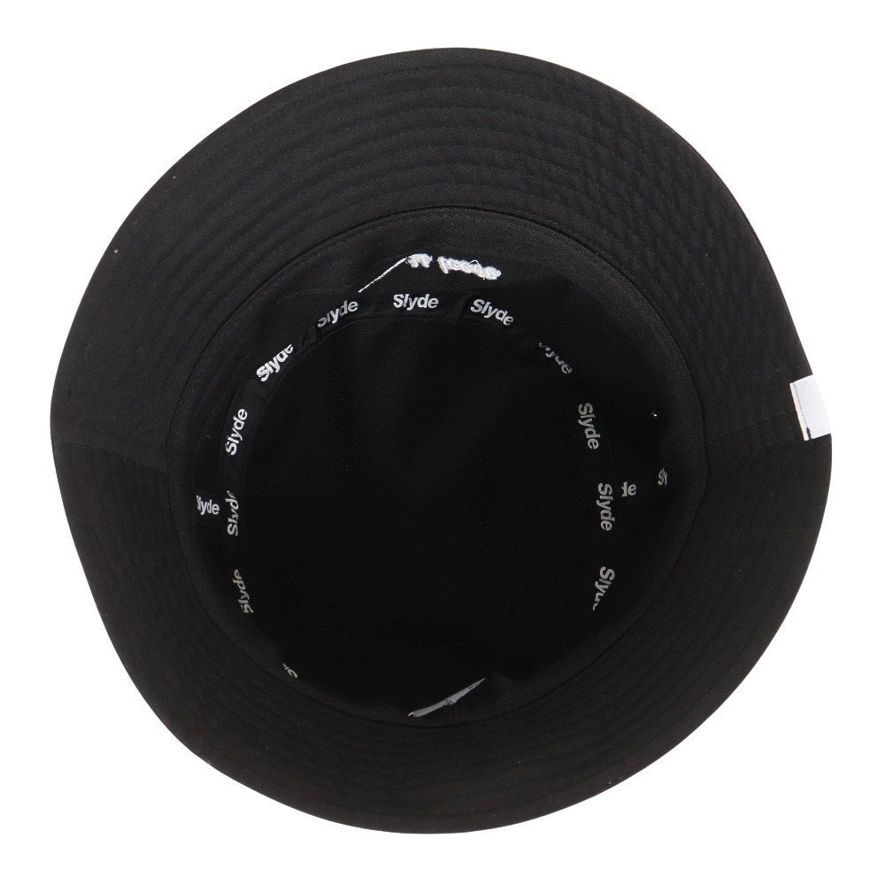 スライド（SLYDE）（メンズ、レディース）ロゴ バケットハット SL2023SS-HAT002-BLK