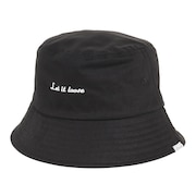 スライド（SLYDE）（メンズ、レディース）ロゴ バケットハット SL2023SS-HAT002-BLK