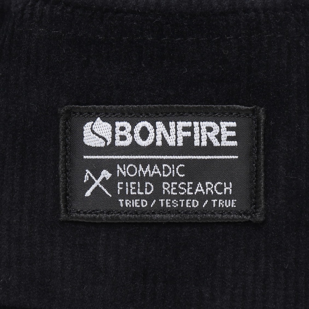ボンファイア（Bonfire）（メンズ、レディース）イヤーカバーバケットハット 20BNF3FST2304 BLK