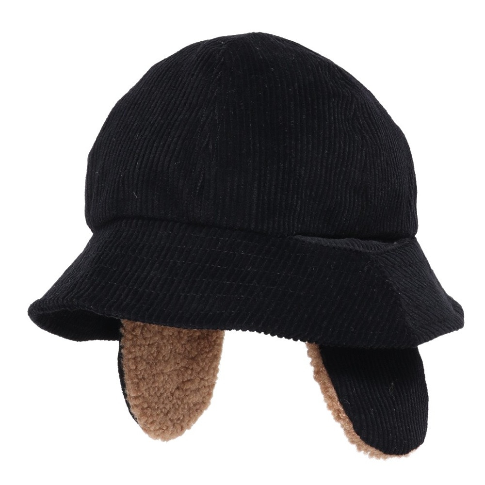 スライド（SLYDE）（メンズ、レディース）コーデュロイ バケットハット SL23FW-HAT001BLK