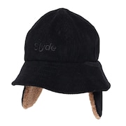 スライド（SLYDE）（メンズ、レディース）コーデュロイ バケットハット SL23FW-HAT001BLK