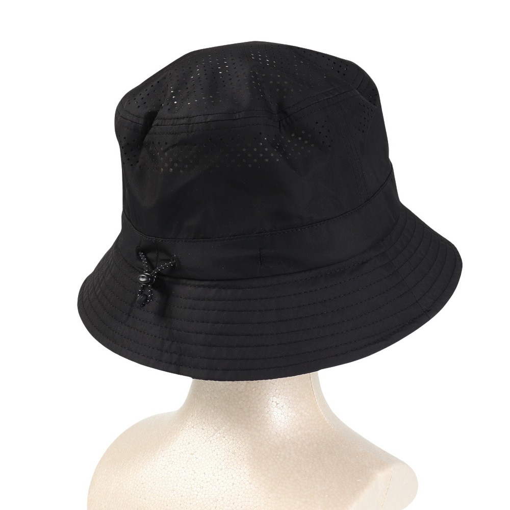 ヤックパック（YAK PAK）（メンズ）BIGレーザーカットメッシュハット YAK-PAK-24S003 BLK 熱中症対策