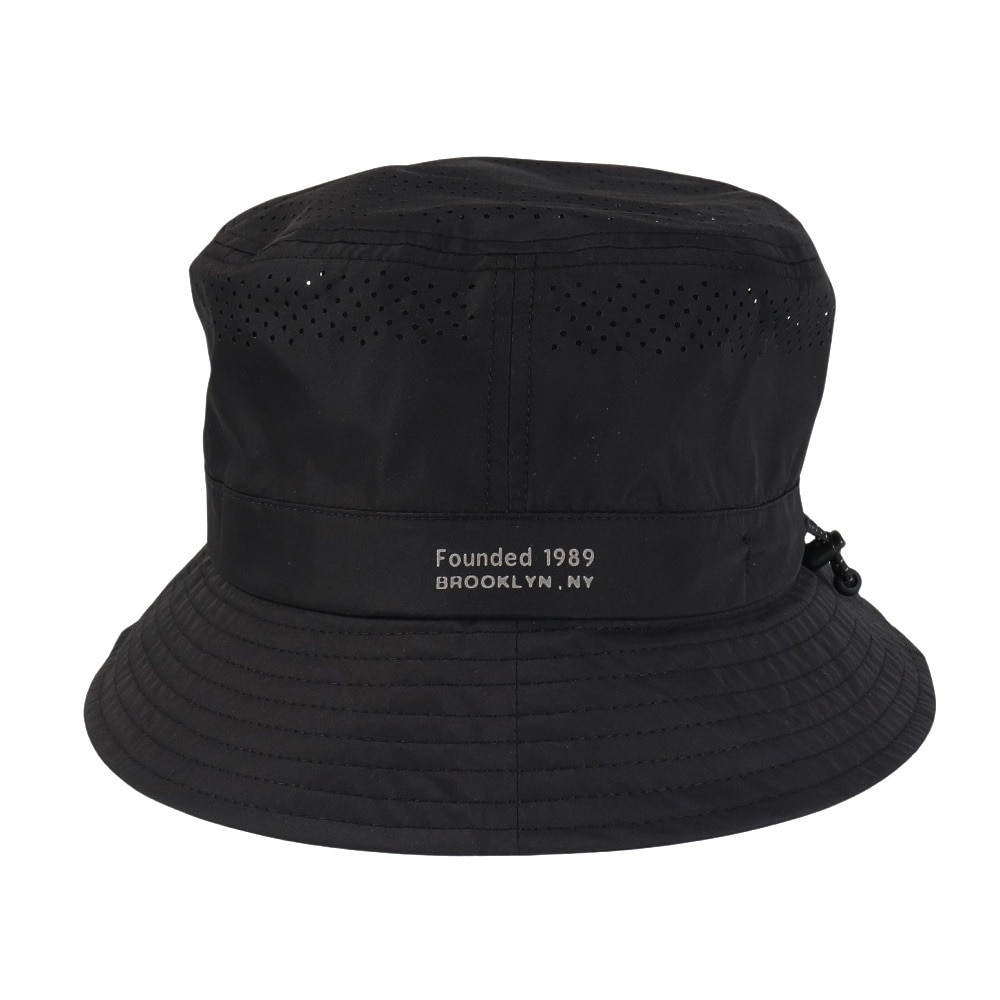 ヤックパック（YAK PAK）（メンズ）BIGレーザーカットメッシュハット YAK-PAK-24S003 BLK 熱中症対策