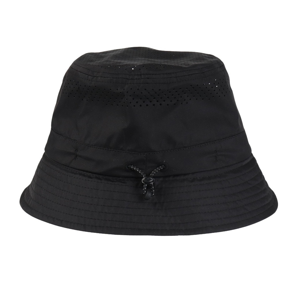 ヤックパック（YAK PAK）（メンズ）BIGレーザーカットメッシュハット YAK-PAK-24S003 BLK 熱中症対策