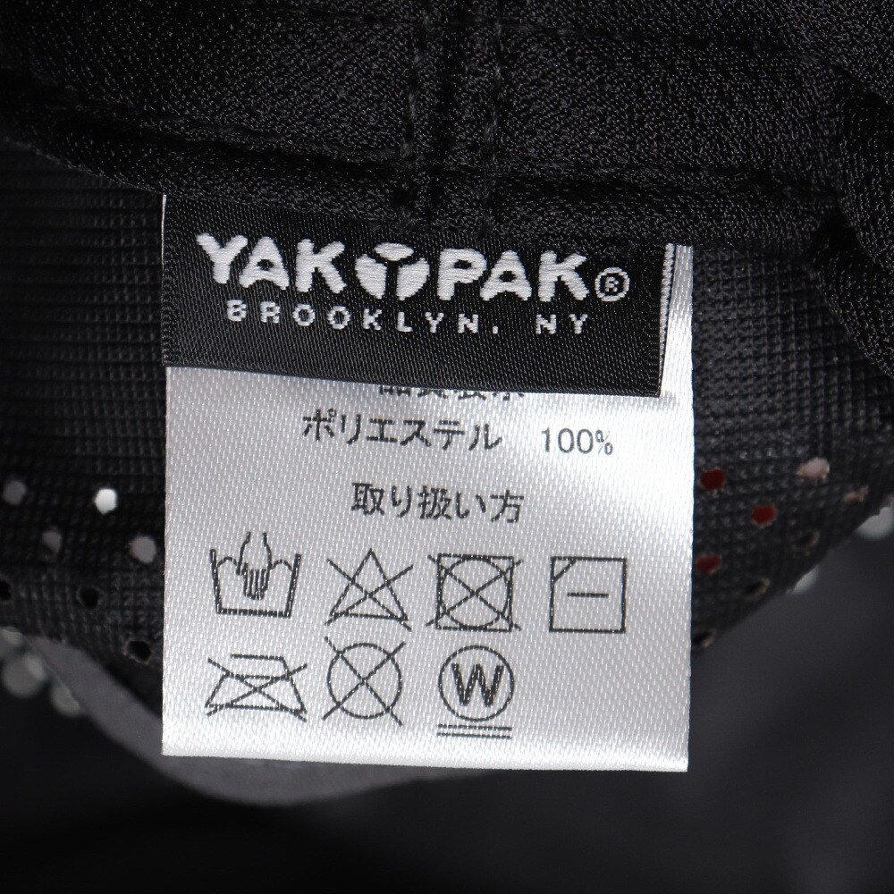 ヤックパック（YAK PAK）（メンズ）BIGレーザーカットメッシュハット YAK-PAK-24S003 CGRY 熱中症対策
