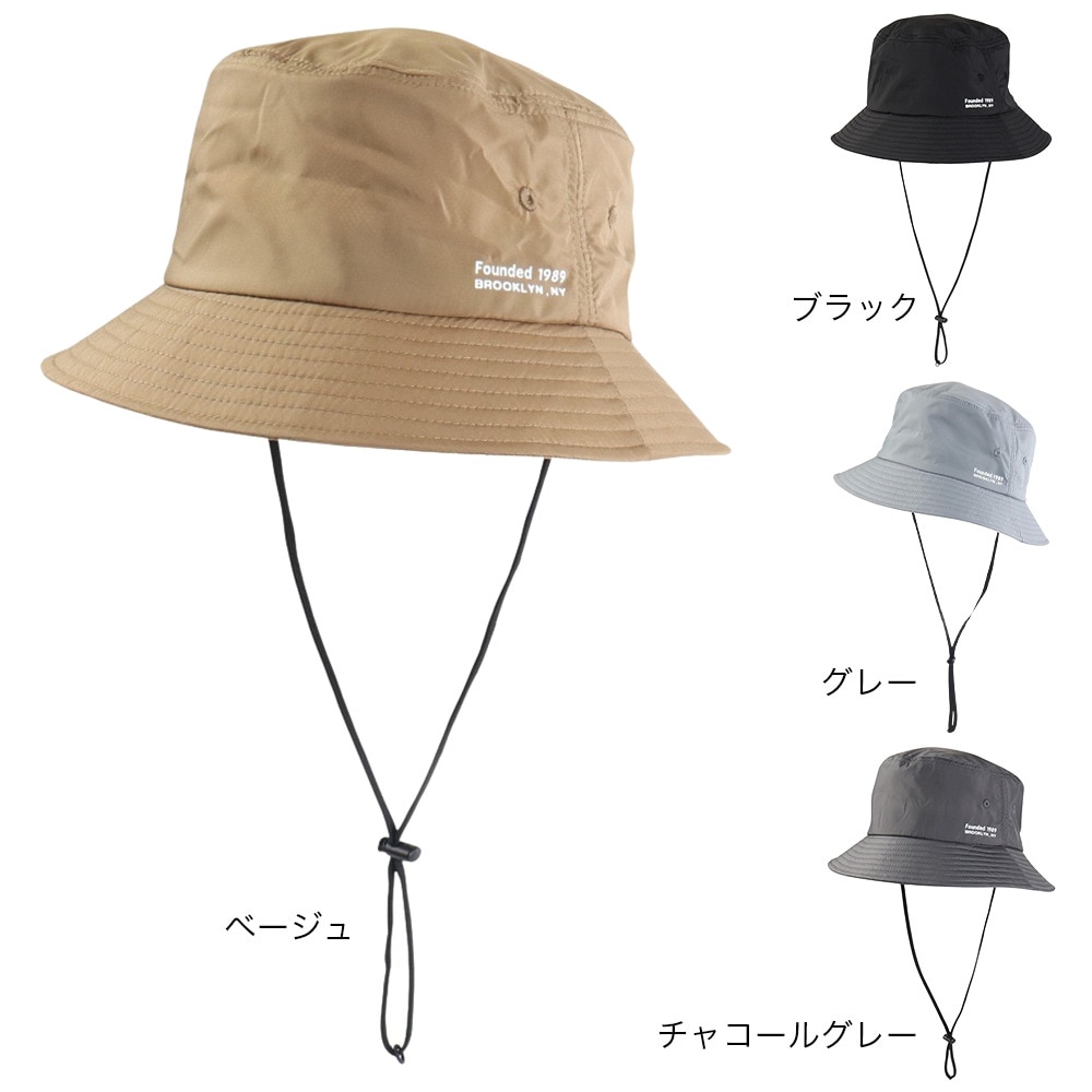 ヤックパック（YAK PAK）（メンズ）ウォーターリペレント バケットハット YAK-PAK-24S004 CGRY
