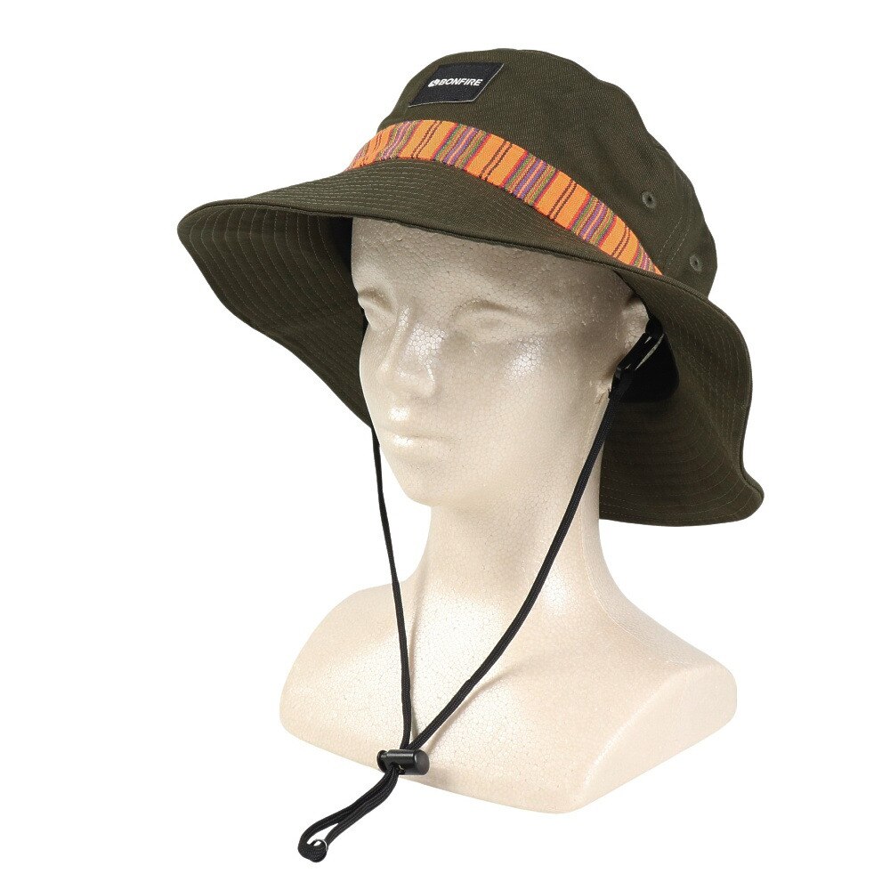 ボンファイア（Bonfire）（メンズ）パターンベルトハット 20BNF4SST2317 OLIVE