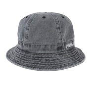 (メンズ、レディース)THORN ロゴ ピグメント ハット RZ20ST24SS0048 BLK
