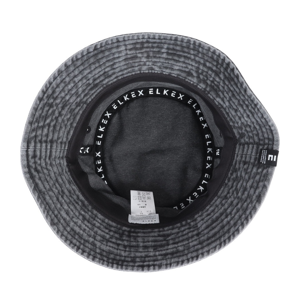 エルケクス（ELKEX）（メンズ）ピグメント ハット EKM4SP0022 BLK