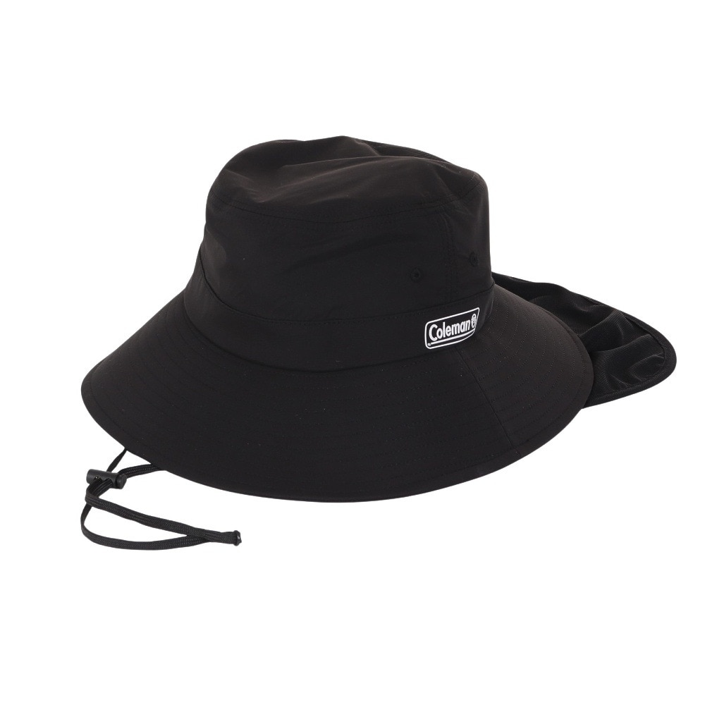 コールマン（Coleman）（メンズ）タレ付き アドベンチャーハット 187-0133 BLK