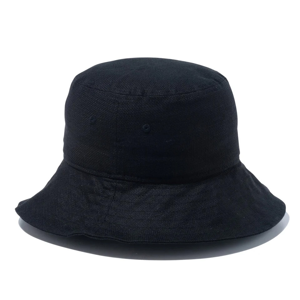 ニューエラ（NEW ERA）（メンズ、レディース）バケット03 ハット Cotton Flax ブラック 14109549